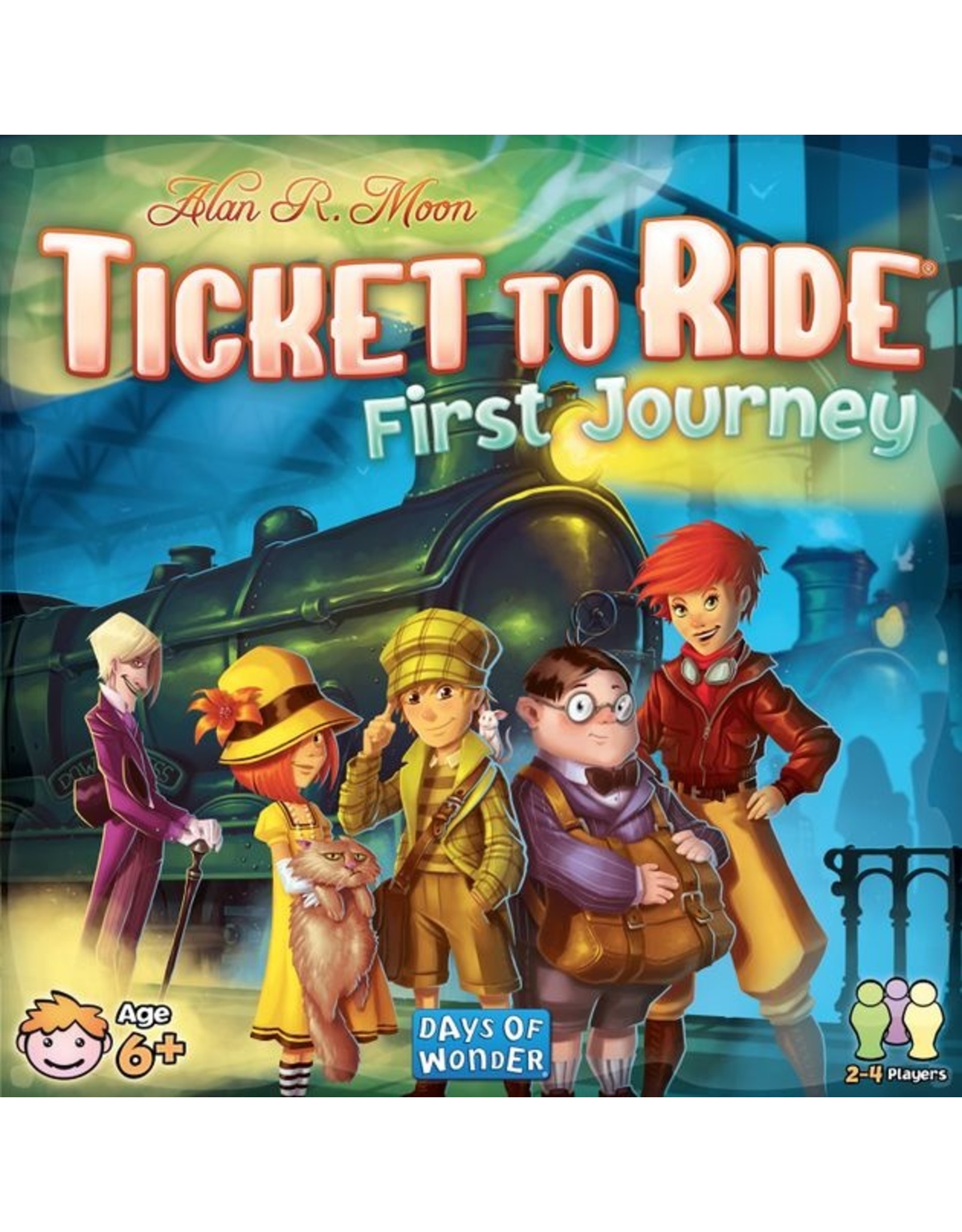 Days of Wonder Ticket to Ride: First Journey - USA