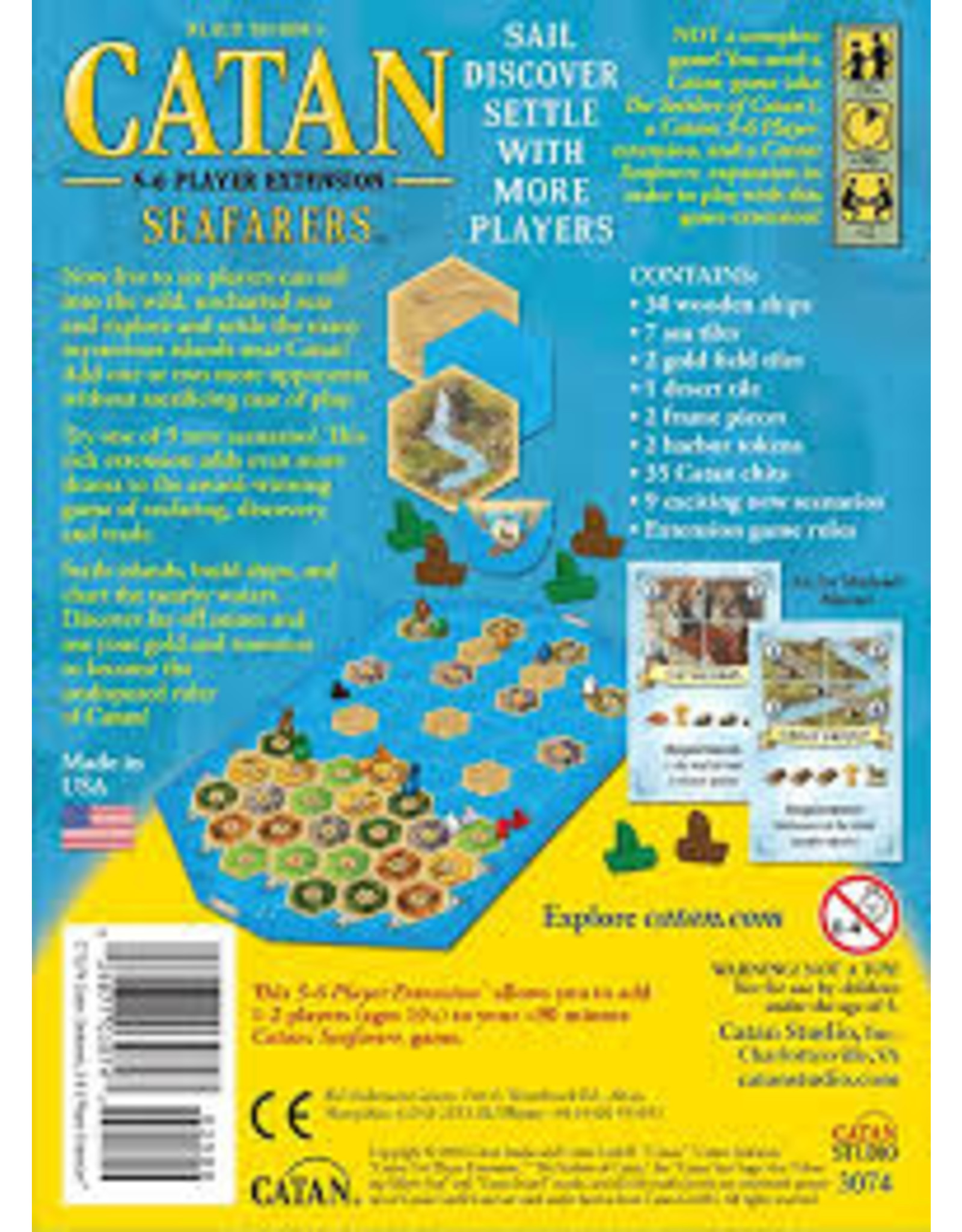 Catan Studios Catan: Seafarers 5-6 Player Extension