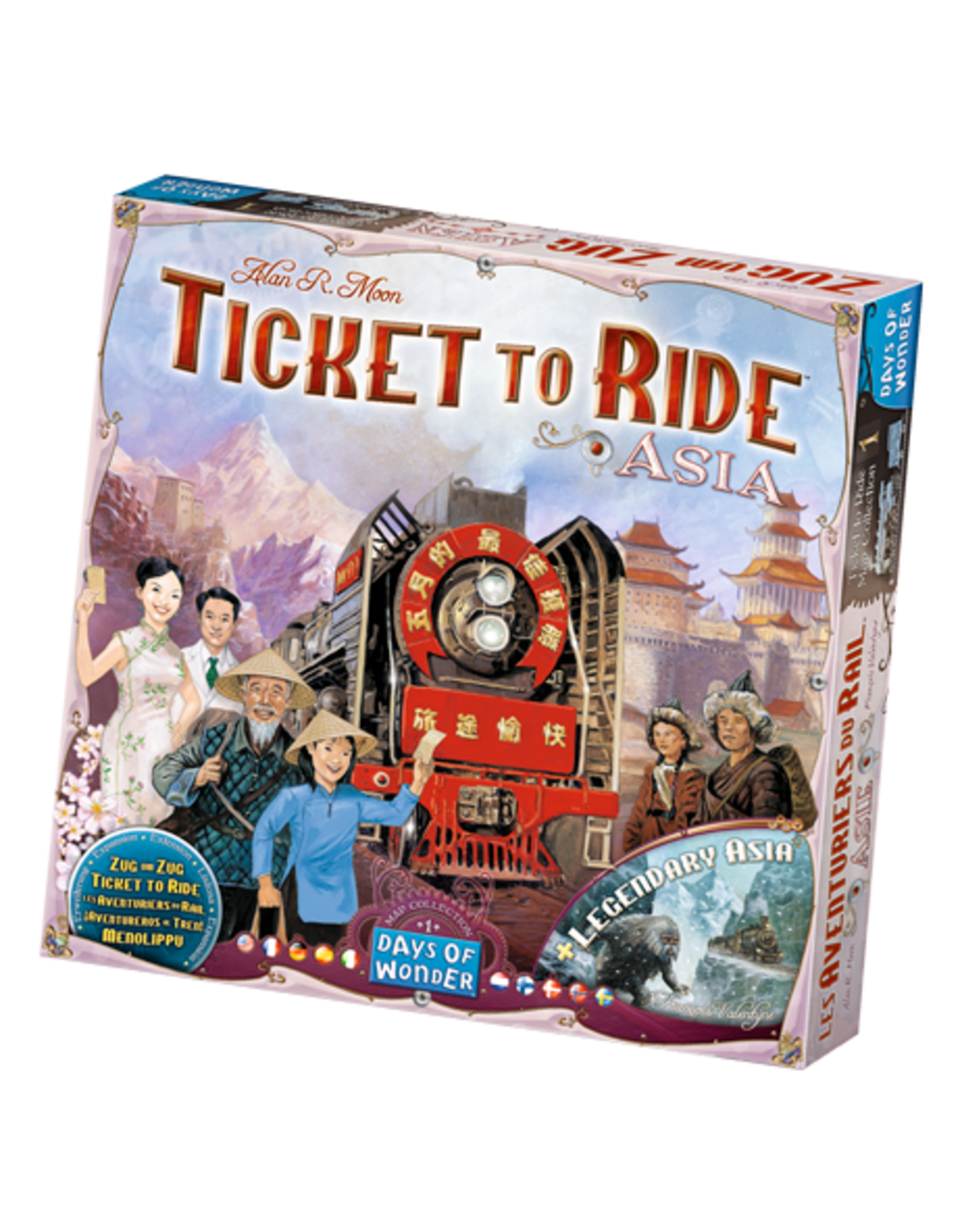 Days of Wonder Ticket to Ride: Map Collection Volume 1 - Asia + Legendary Asia