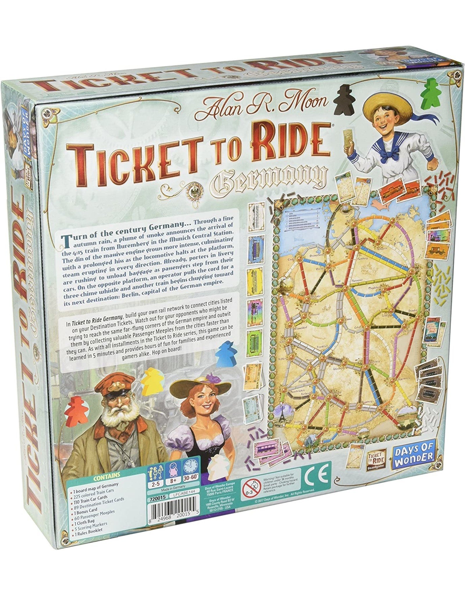 Days of Wonder Ticket to Ride: Germany