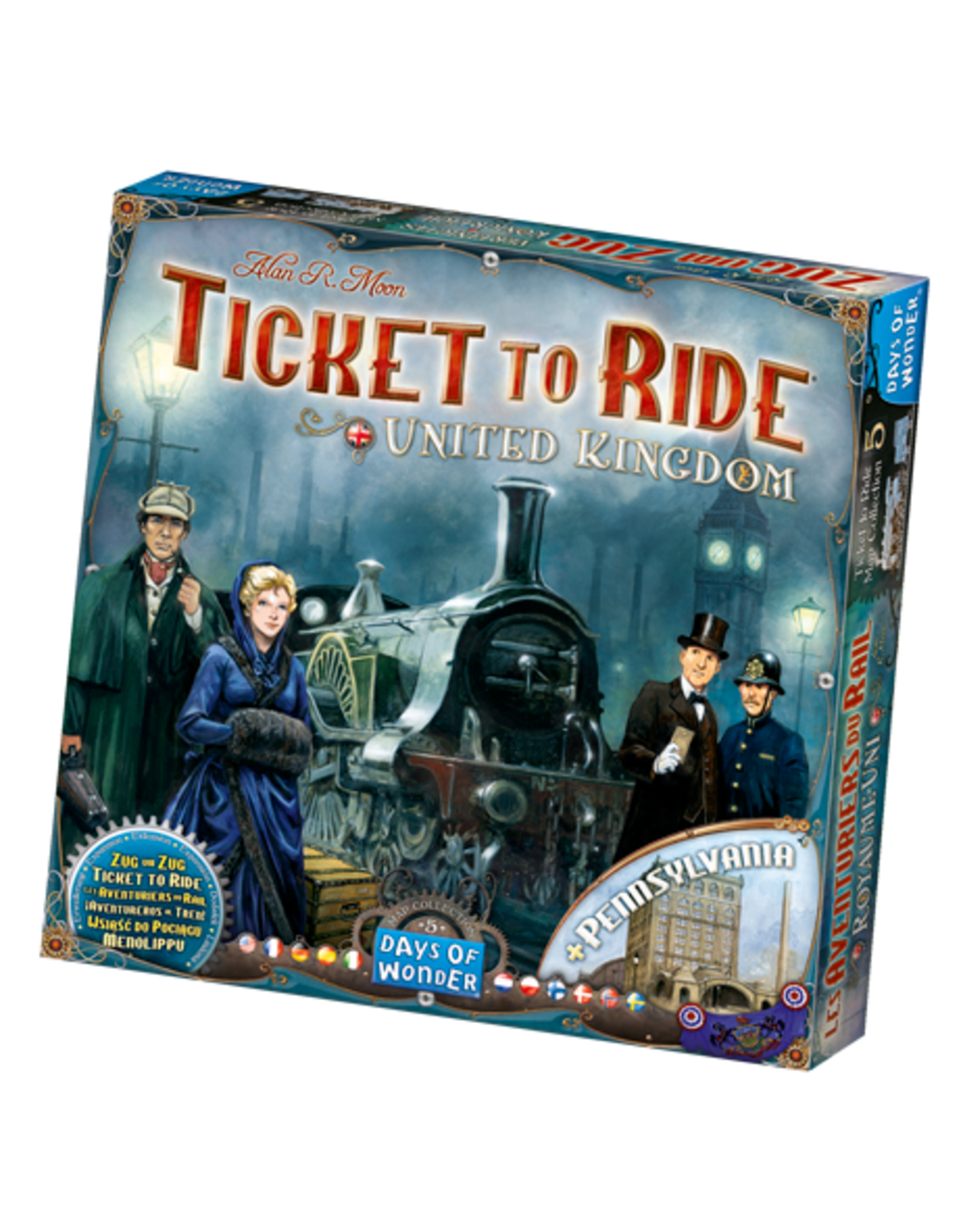 Days of Wonder Ticket to Ride: Map Collection Volume 5 - United Kingdom + Pennsylvania