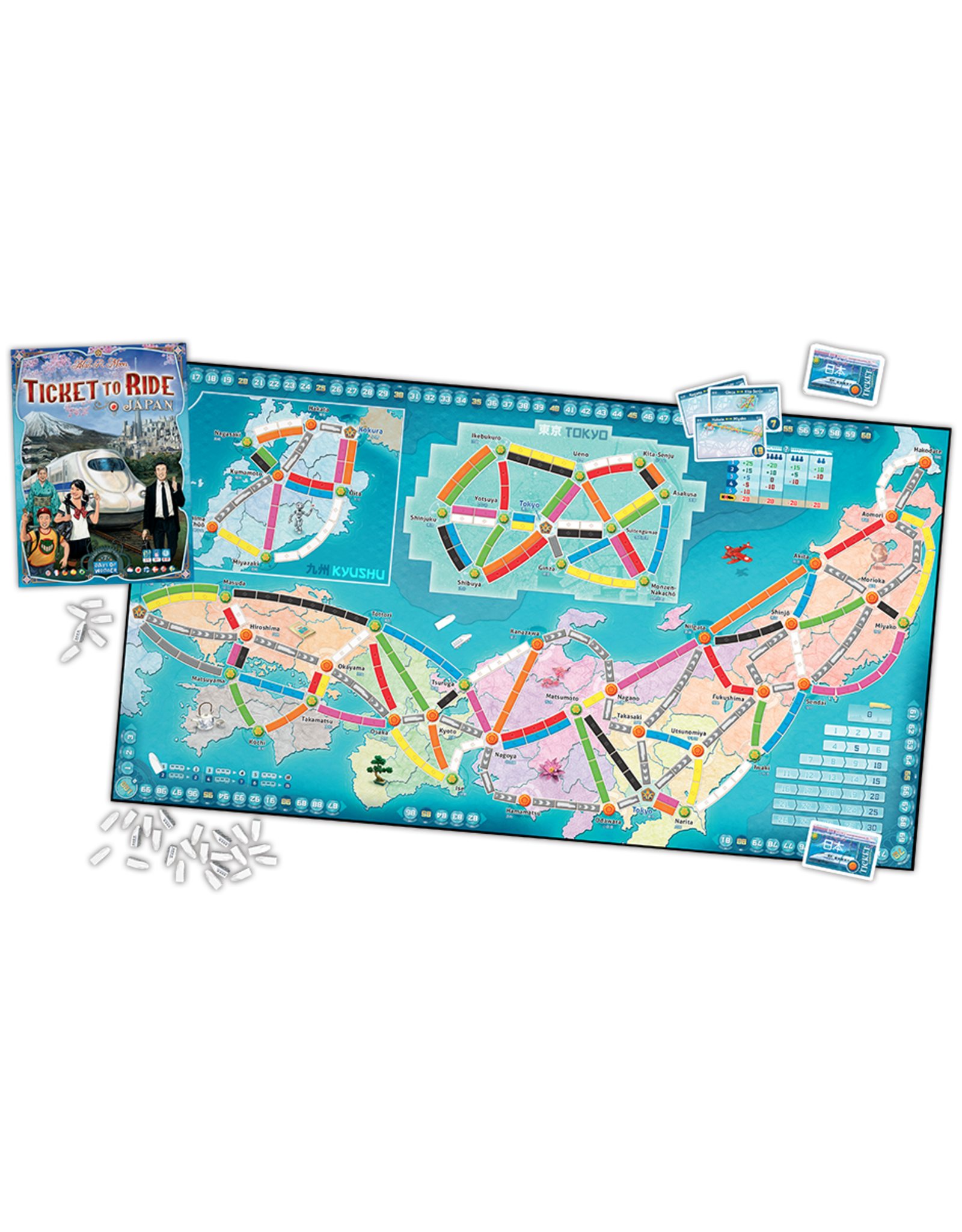 Days of Wonder Ticket to Ride: Map Collection Volume 7 - Japan + Italy