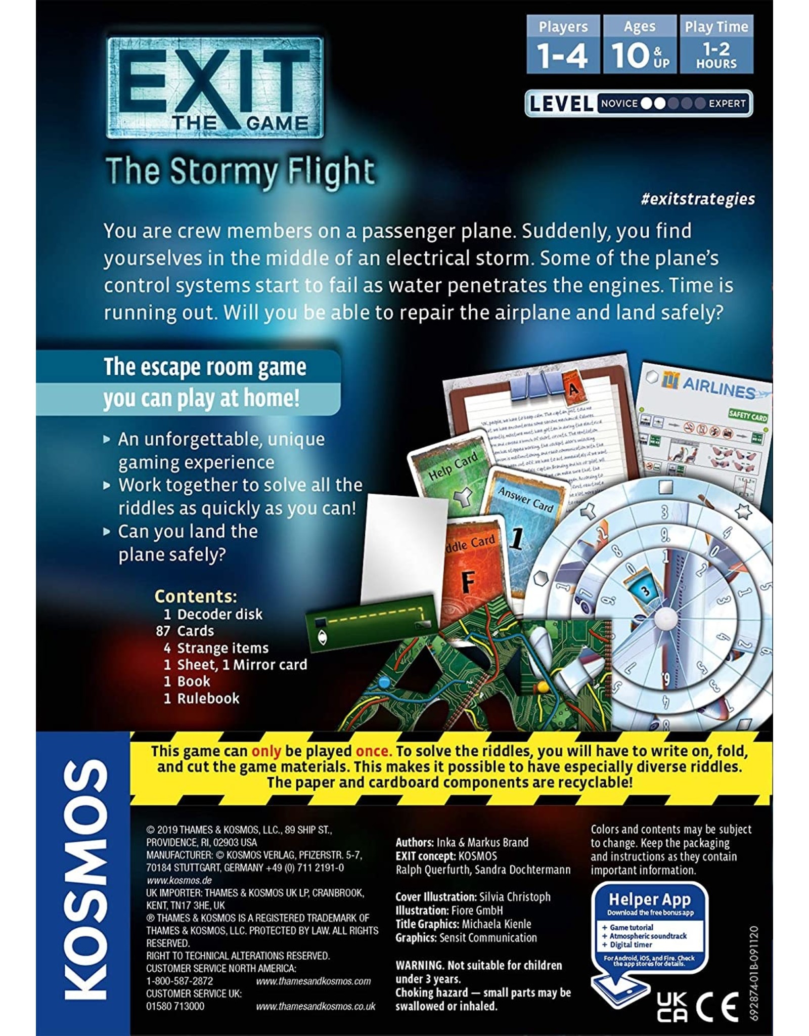 Thames & Kosmos (KOSMOS) Exit: The Game - The Stormy Flight