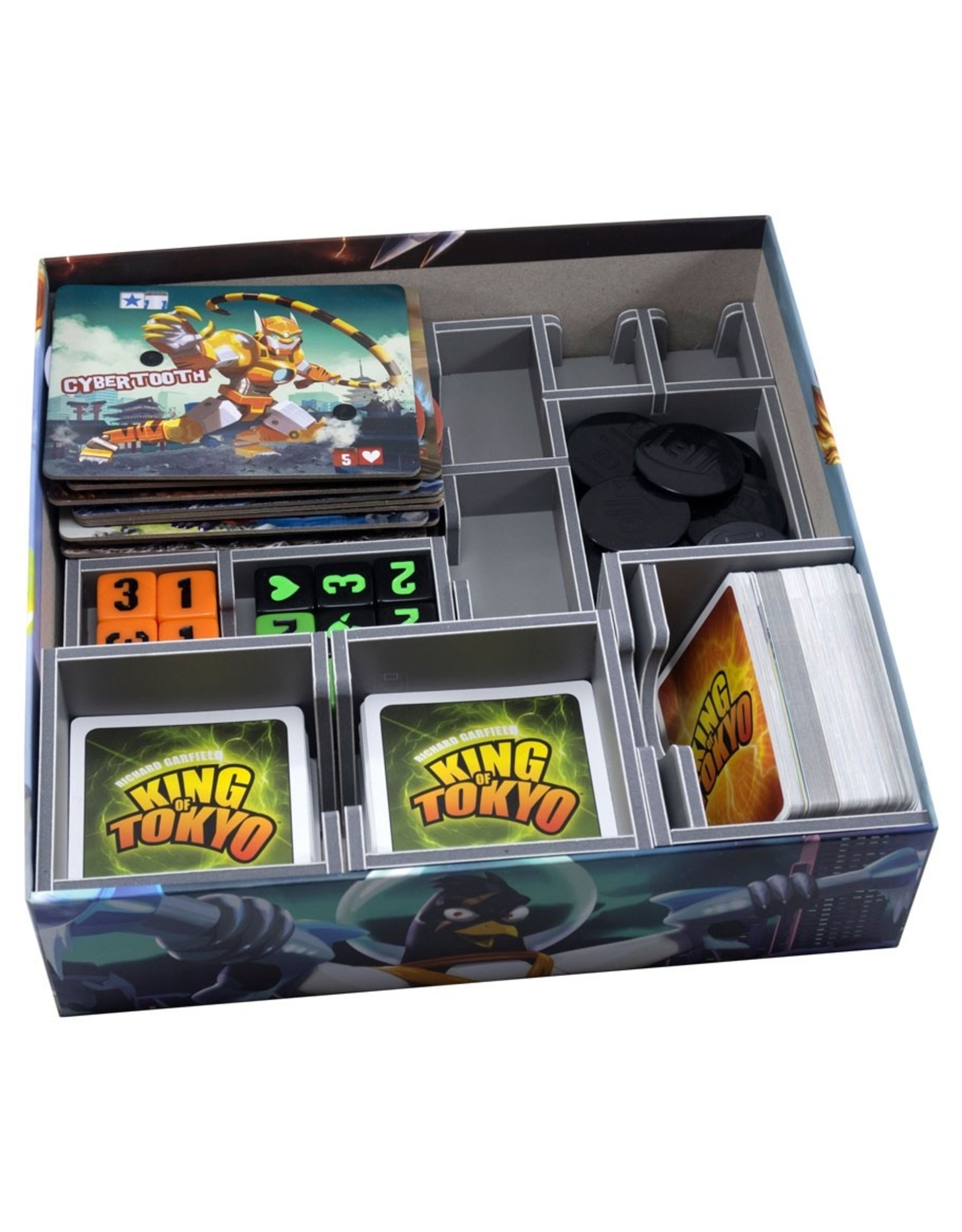 FS Insert: King of Tokyo & Expansions - Game Chest