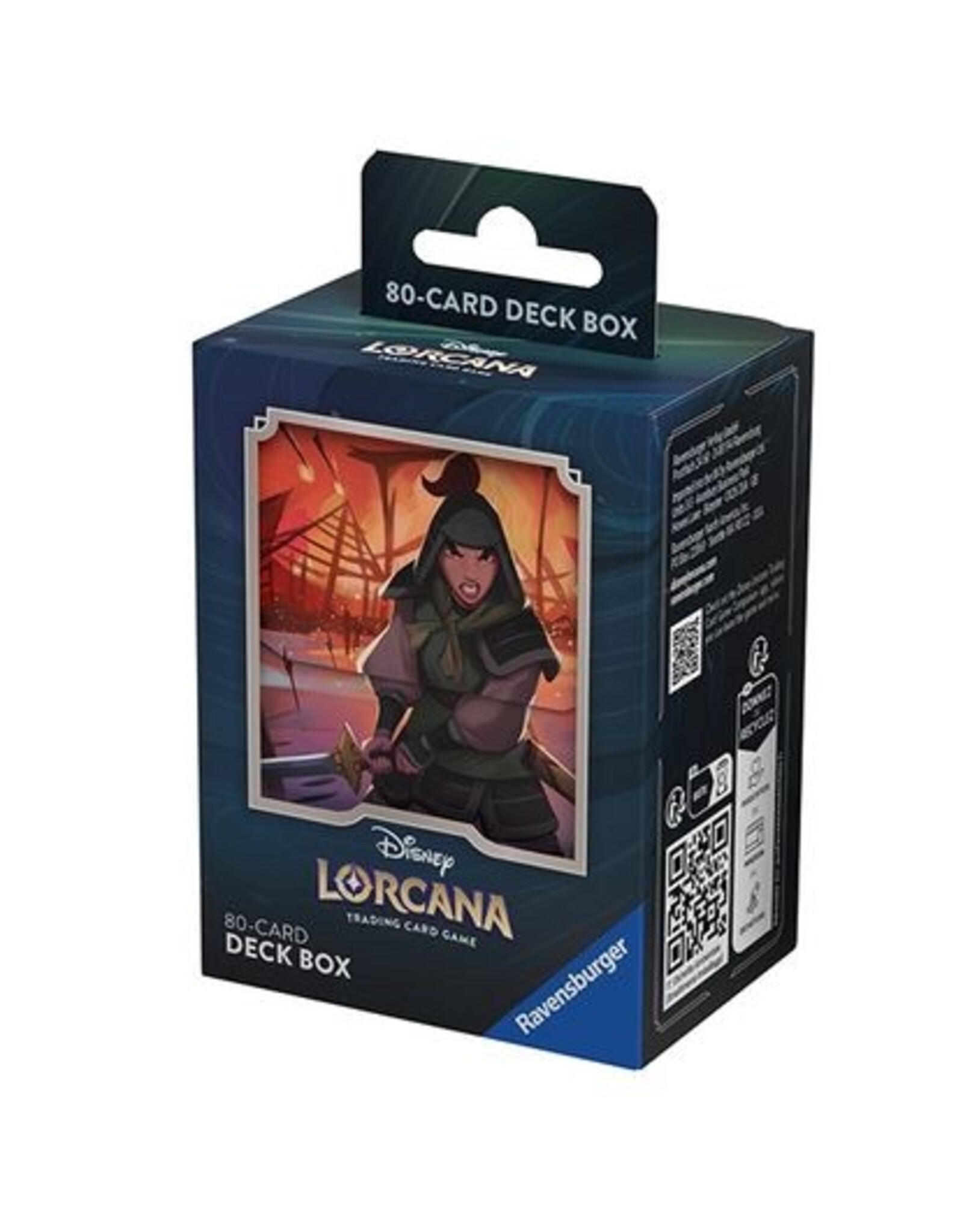 Ravensburger Disney Lorcana TCG: Rise of the Floodborn Deck Box - Mulan