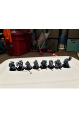 RRS 2052 RRS 3D printed Rogue Trader Era Ork Boyz for Warhammer 40K, Stargrave designed by Trollet