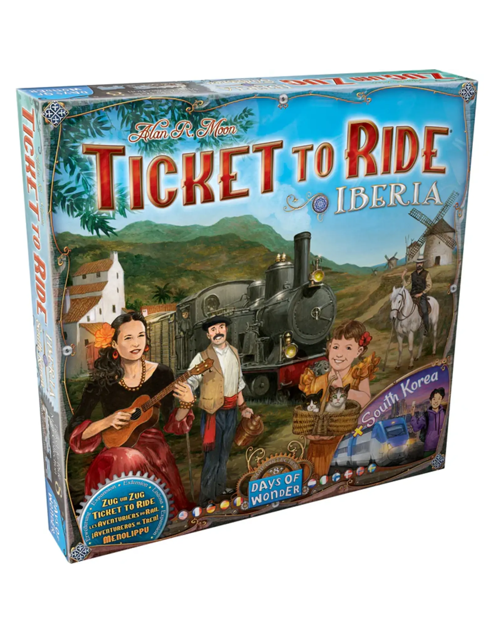 Days of Wonder Ticket To Ride: Iberia & South Korea