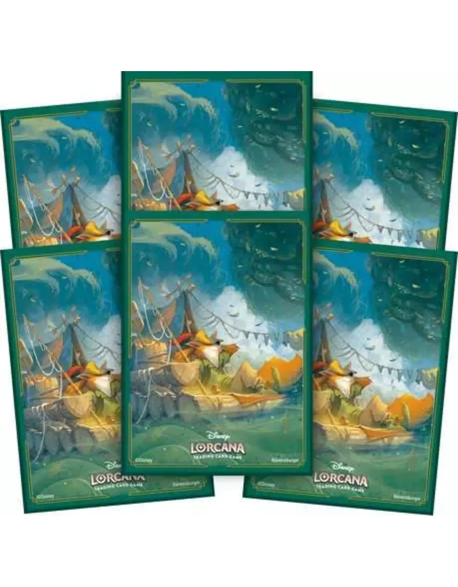 Ravensburger Disney Lorcana TCG: Into the Inklands Card Sleeves - Robin Hood