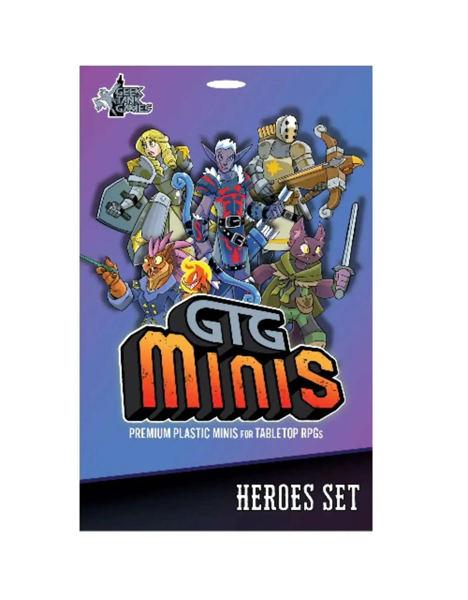 Geek Tank Games GTG Minis: Heroes Set (purple)