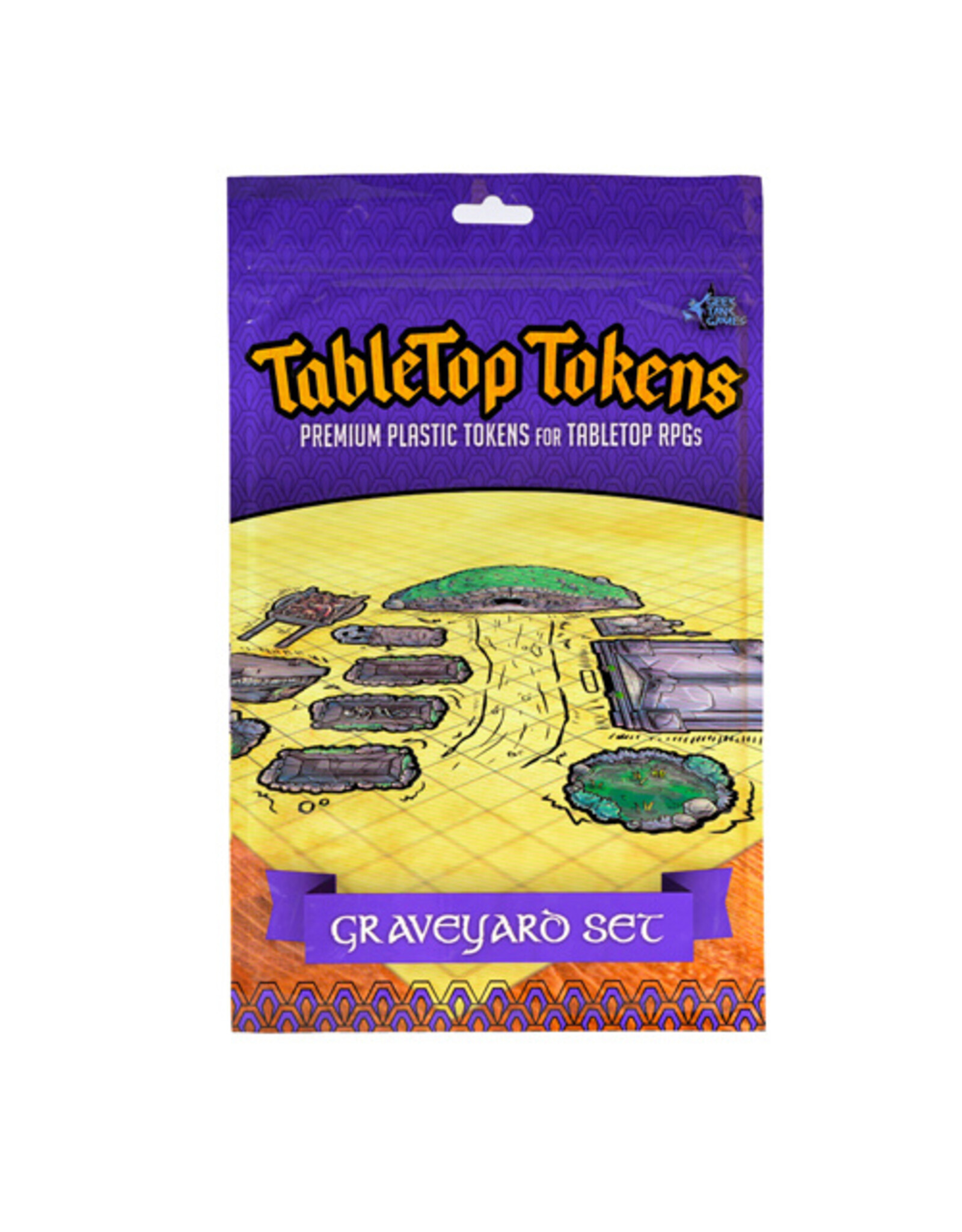 Geek Tank Games GTG Minis: Tabletop Tokens Graveyard Set