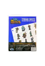 Geek Tank Games GTG Minis: Custom Storage Sheets