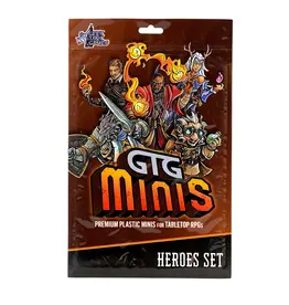 Geek Tank Games GTG Minis: Heroes Set (brown)