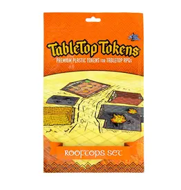 Geek Tank Games GTG Minis: Tabletop Tokens Rooftops Set