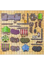 GTG Minis: Tabletop Tokens Town Market Set