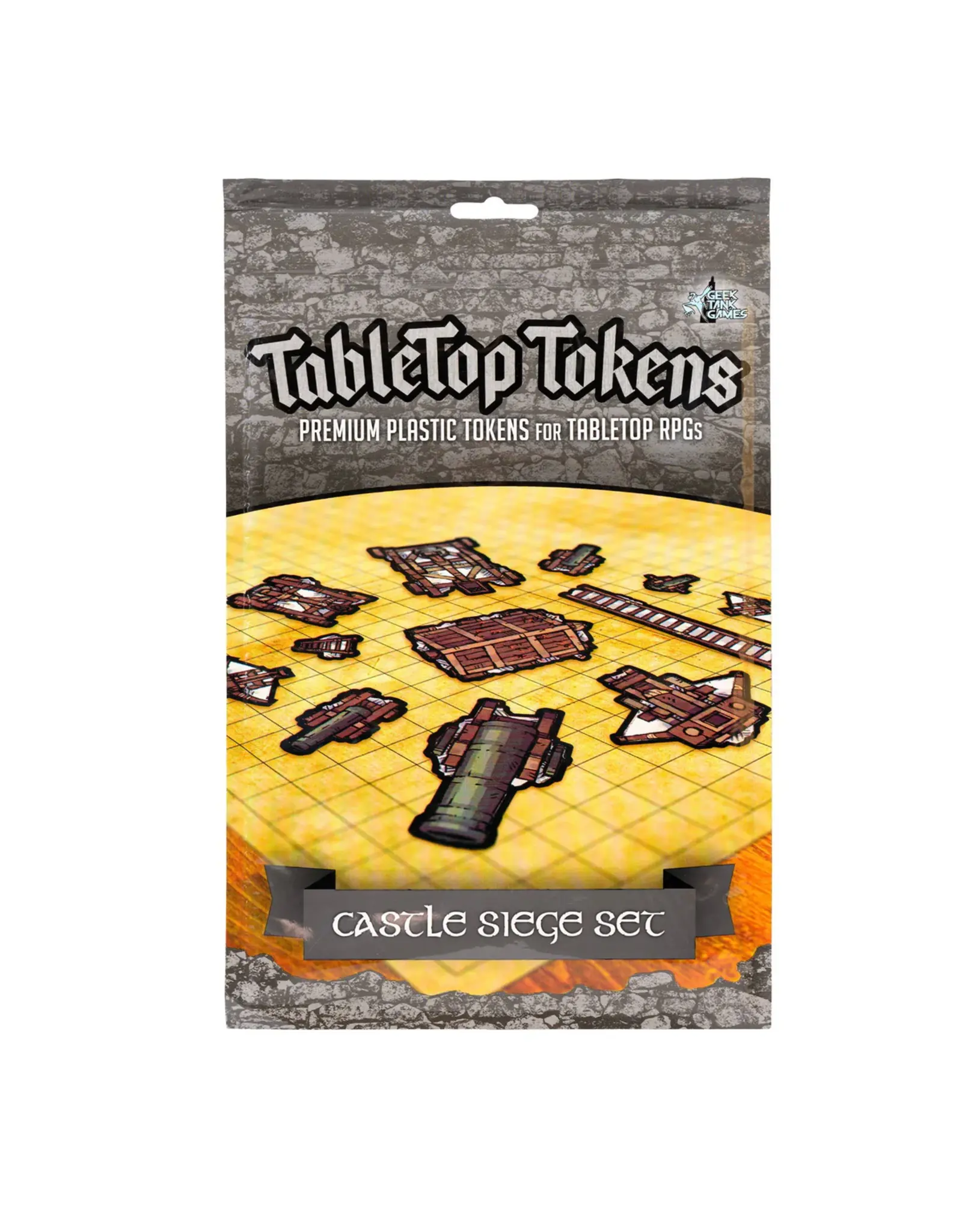 GTG Minis: Tabletop Tokens Castle Siege Set