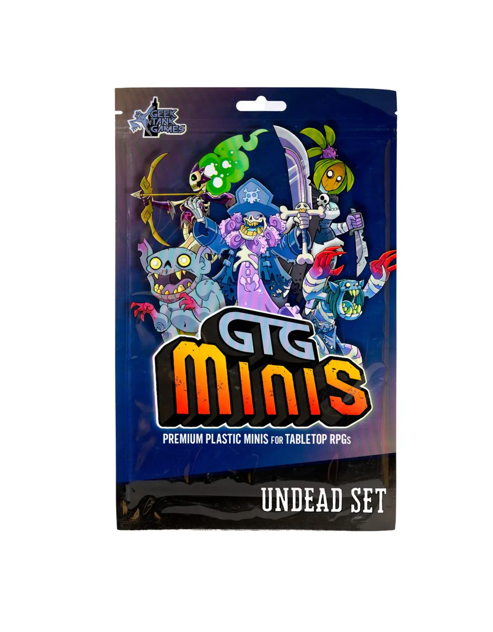 Geek Tank Games GTG Minis: Undead Set (Blue)