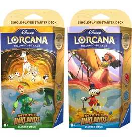 Ravensburger Disney Lorcana TCG: Into the Inklands Starter Deck Single