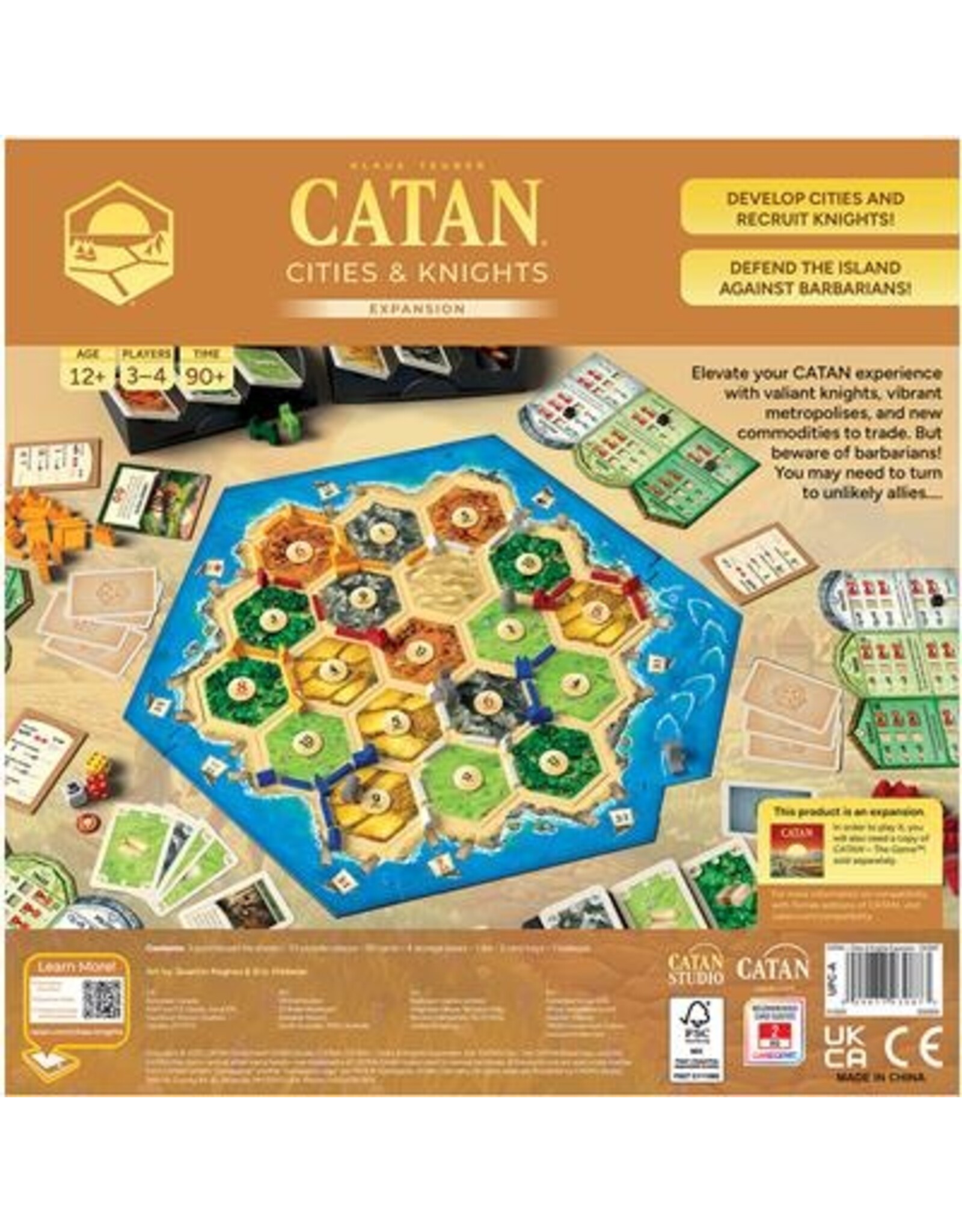 Catan Studios Catan: Cities & Knights (6E)