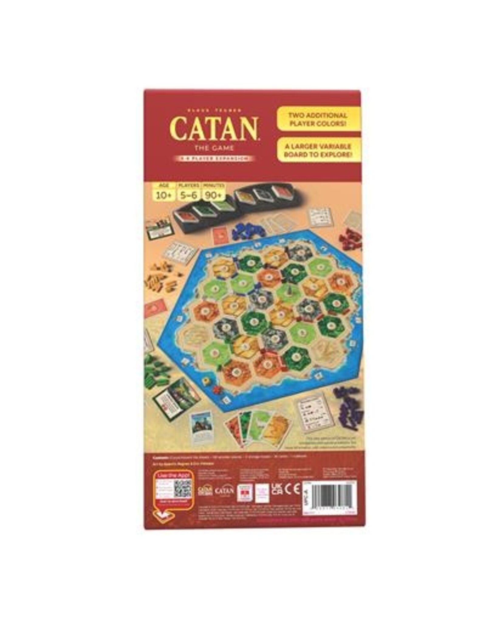 Catan Studios Catan: 5-6 Player Expansion (6E)