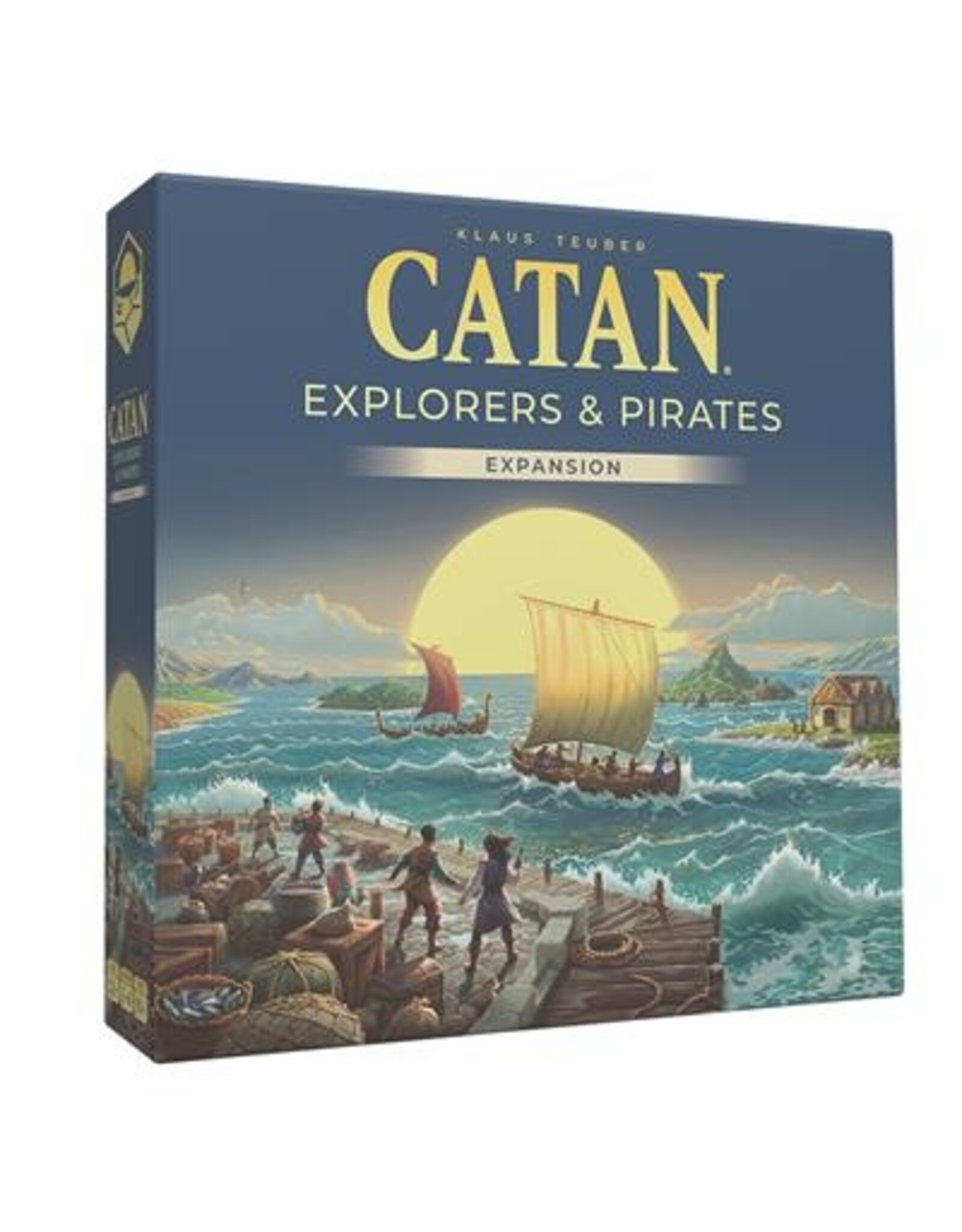 Catan Studios Catan:  Explorers & Pirates Expansion (6E)