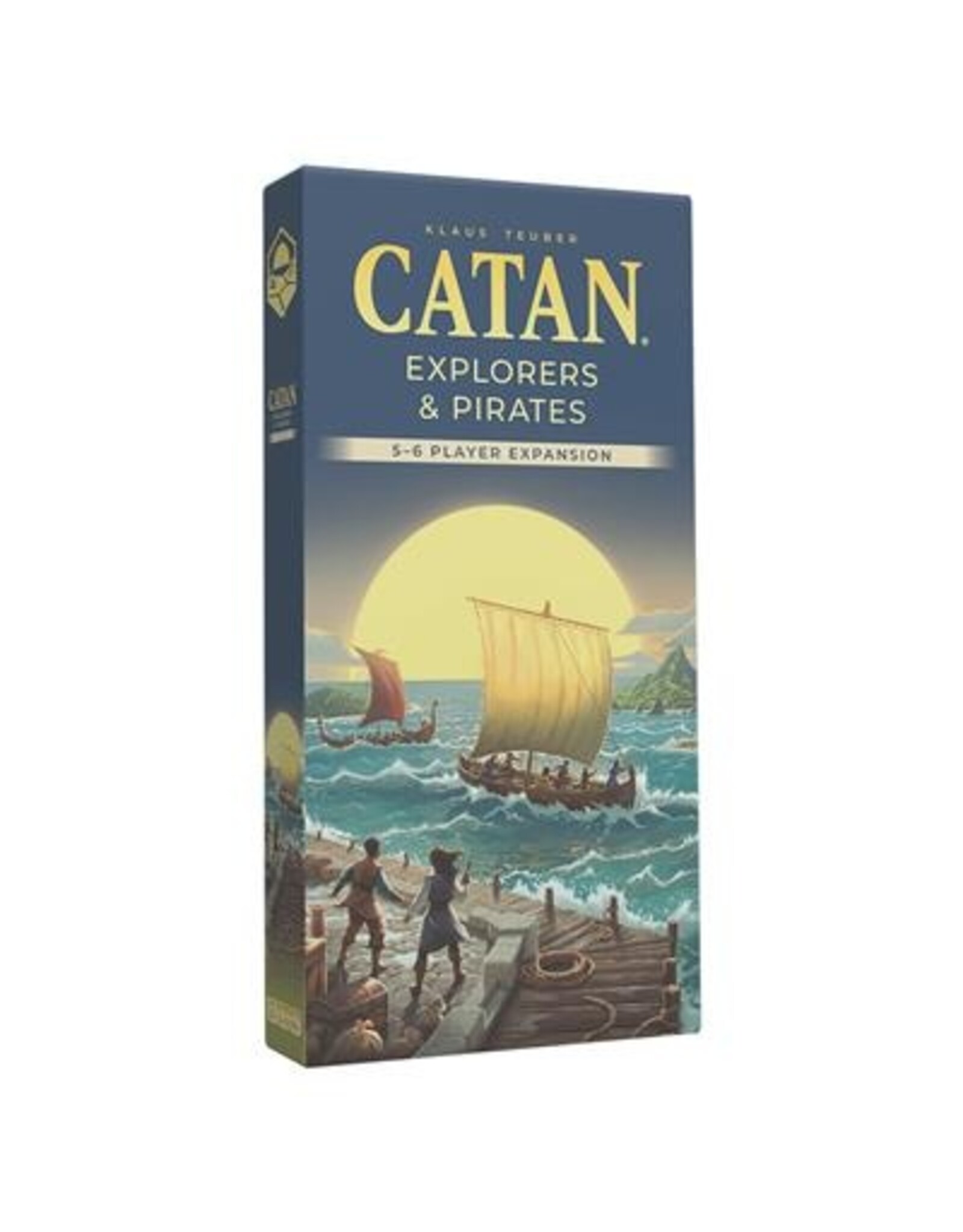 Catan Studios Catan: Explorers & Pirates 5-6 Player Expansion (6E)