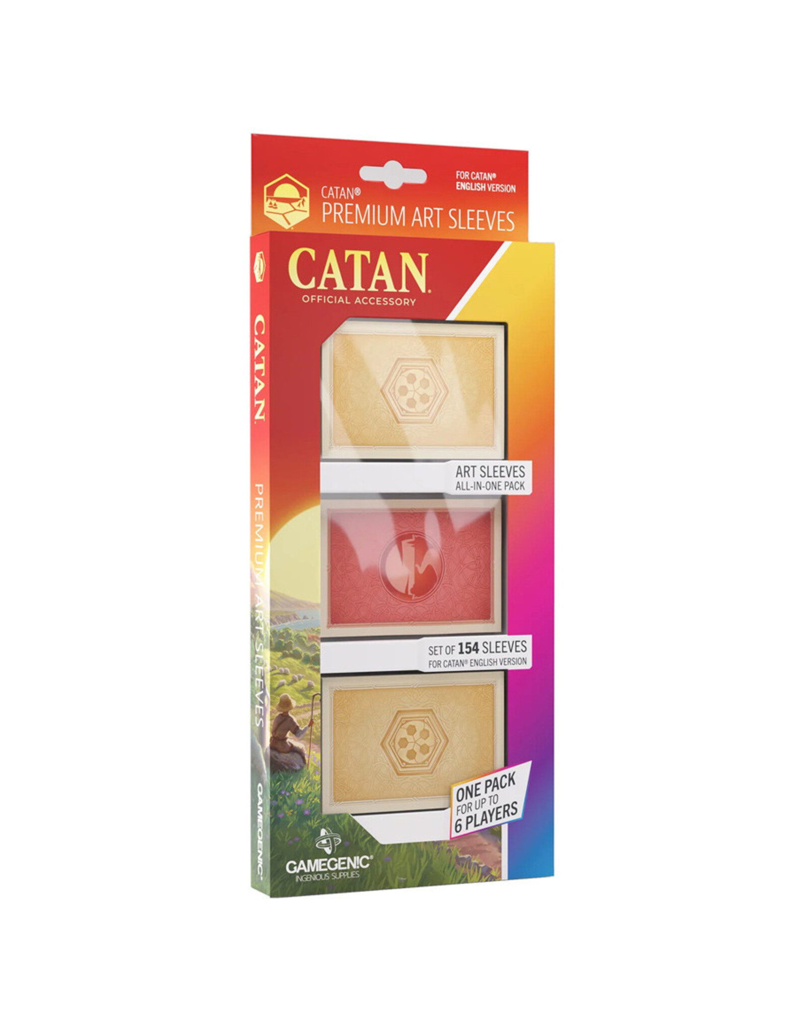 Gamegenic Catan Art Sleeve