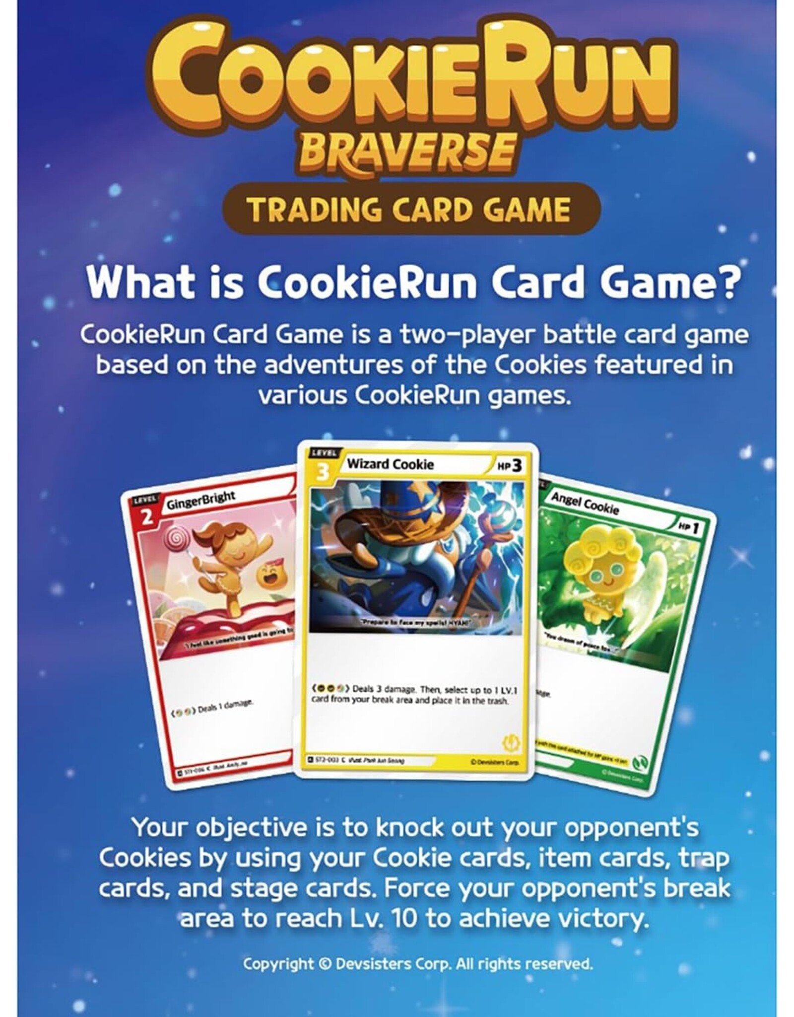 Devsisters Corp CookieRun TCG: Brave Beginning Booster Display