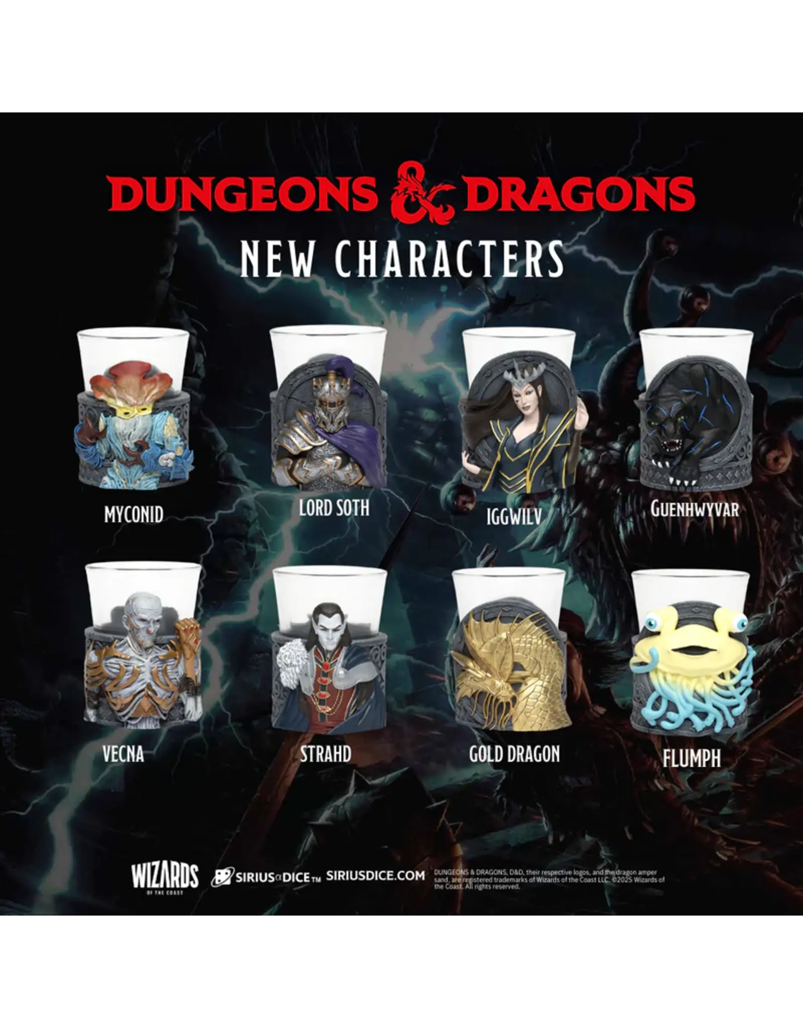 Sirius Dice D&D Mini Dice Cups Series 2 single