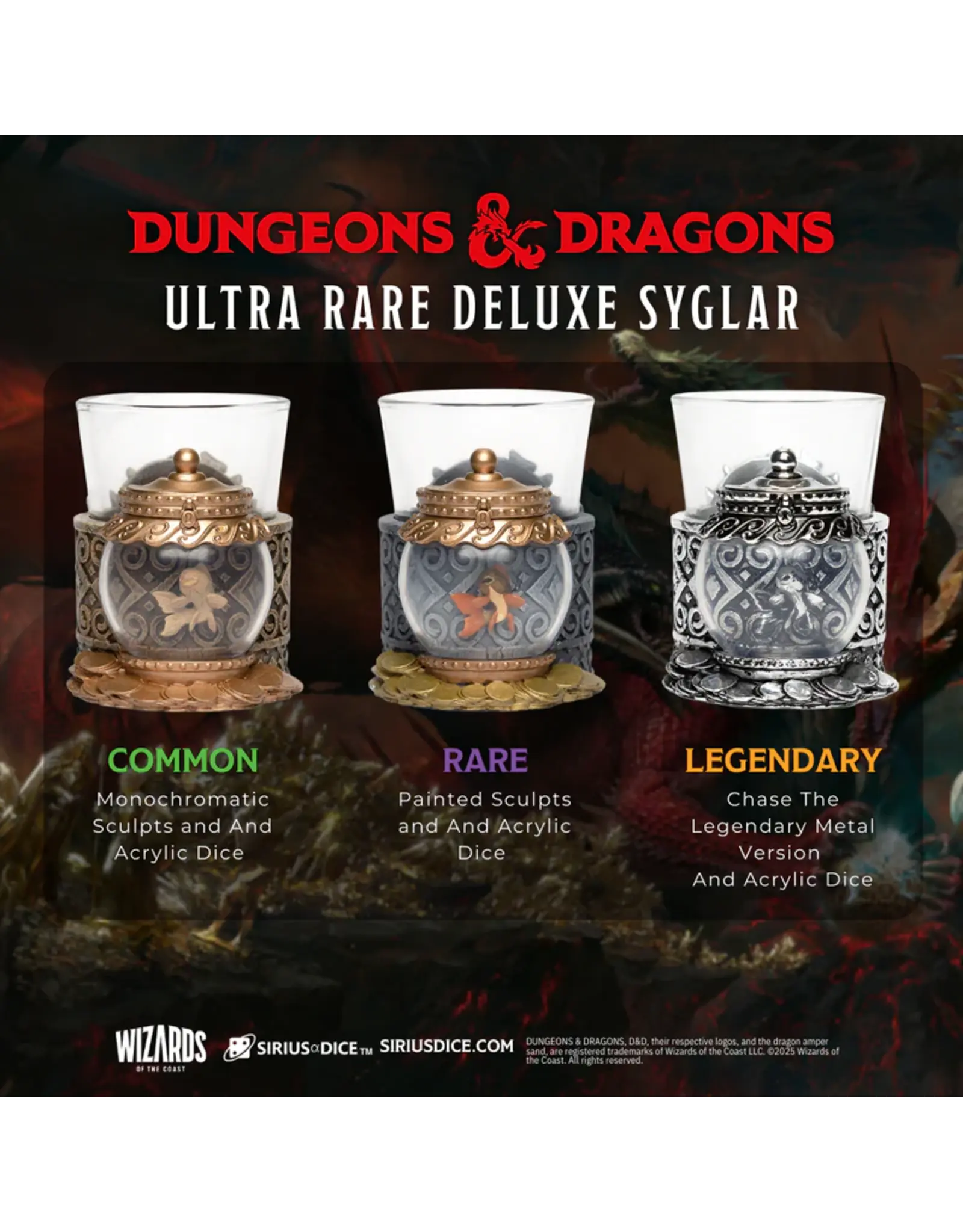 Sirius Dice D&D Mini Dice Cups Series 2 single