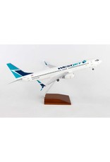 Skymarks WestJet 737-800 1/100 With Wood Stand