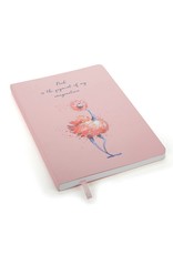 Glad To Be Me Pink Lined Journal