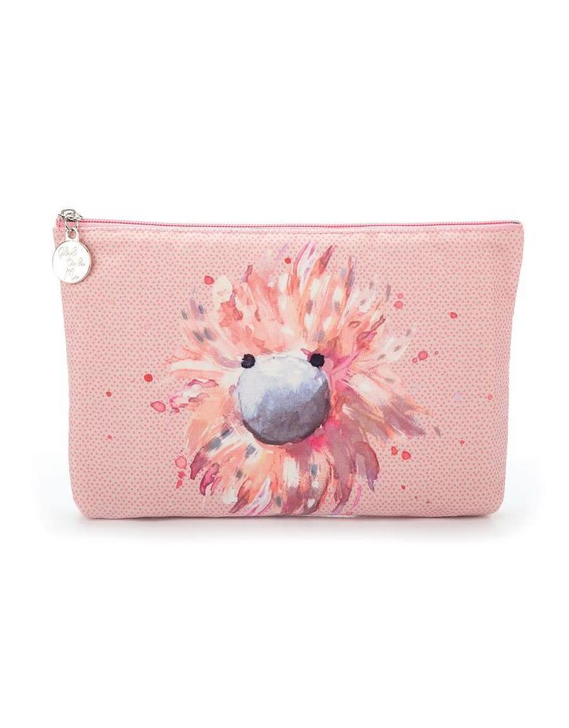Glad To Be Me Pink Large Pouch