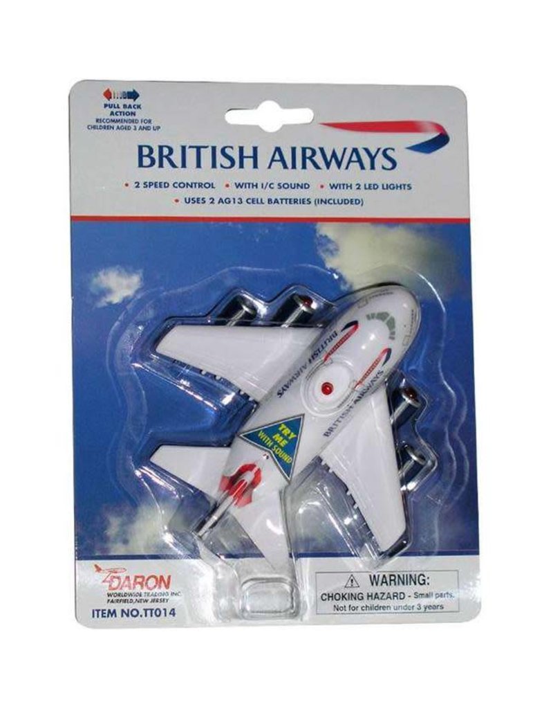 British Airways Pullback With Light & Sound