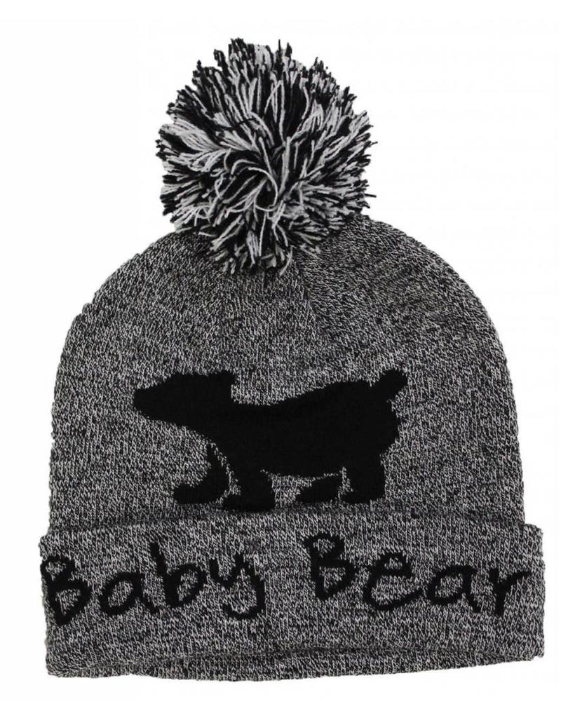 Baby Bear Toque W/ Embroidered Canada Flag