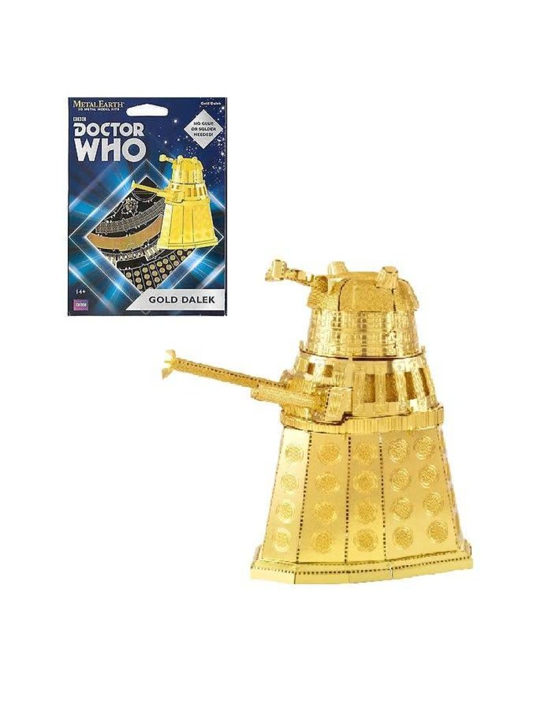 Metal Earth Dr Who Gold Dalek