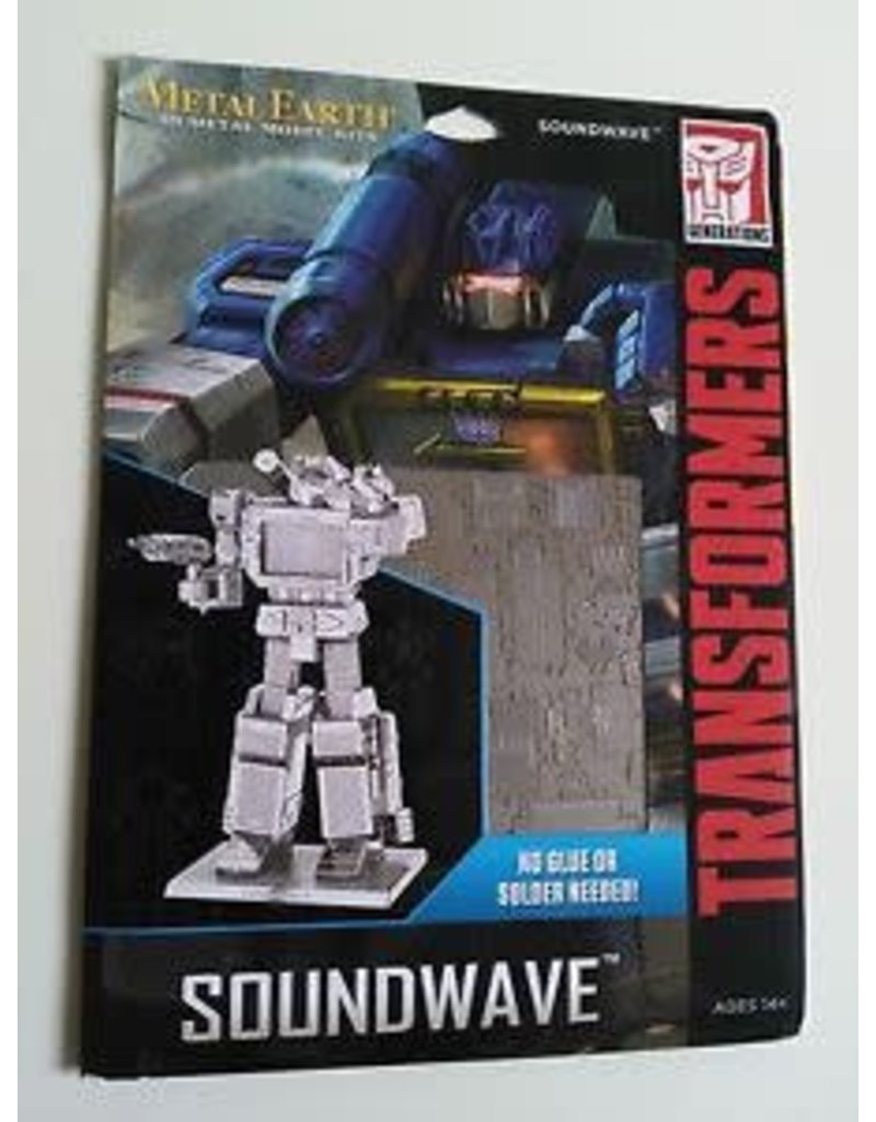 Metal Earth Transformers Soundwave