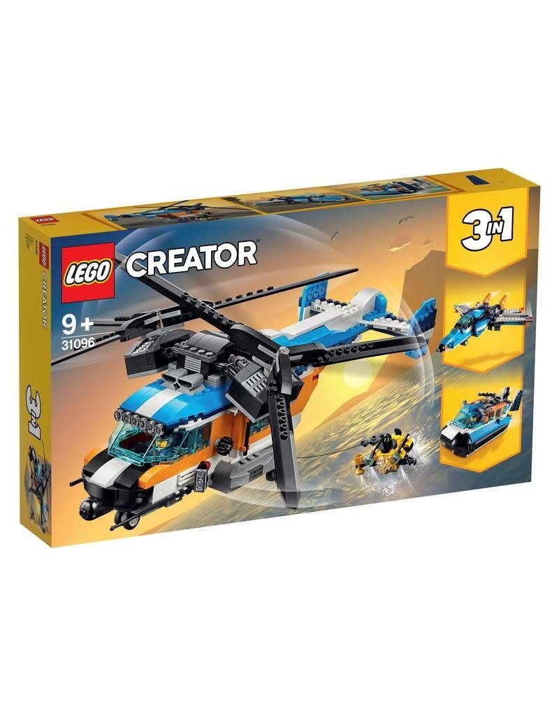 LEGO Twin-Rotor Helicopter