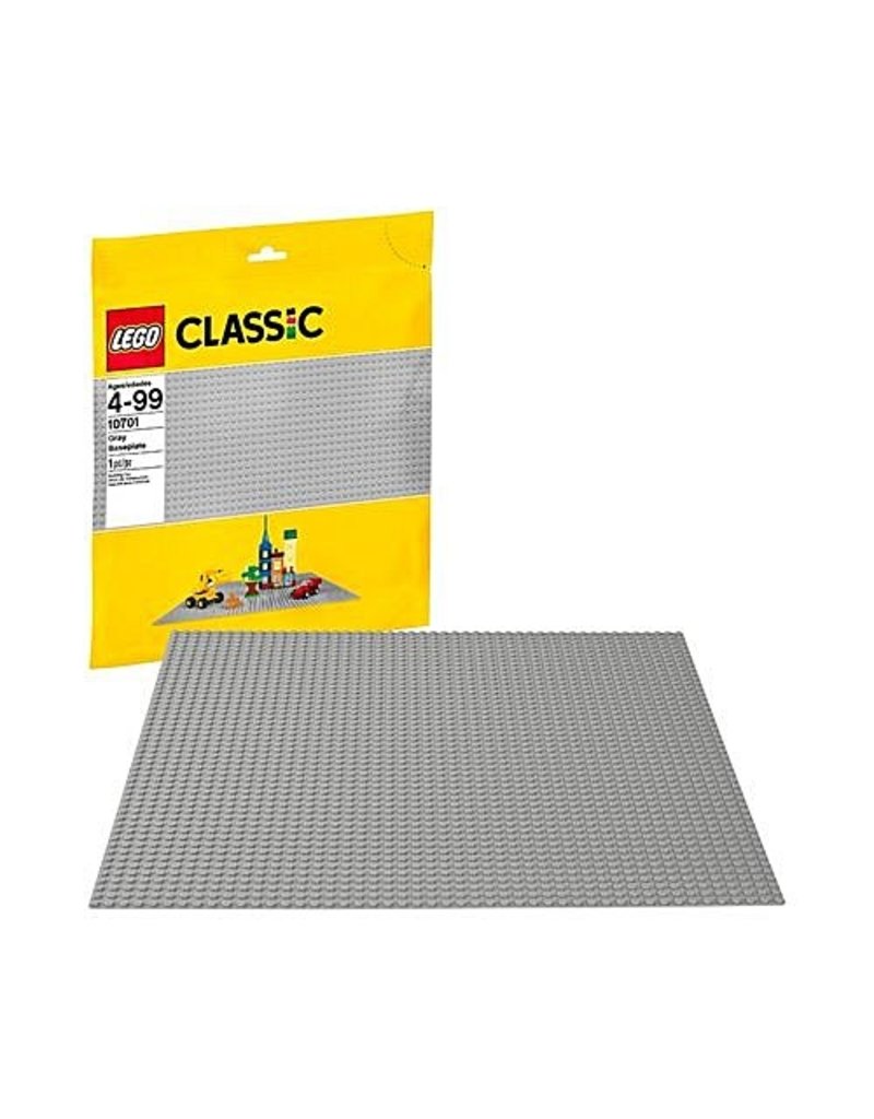 grey lego base plate