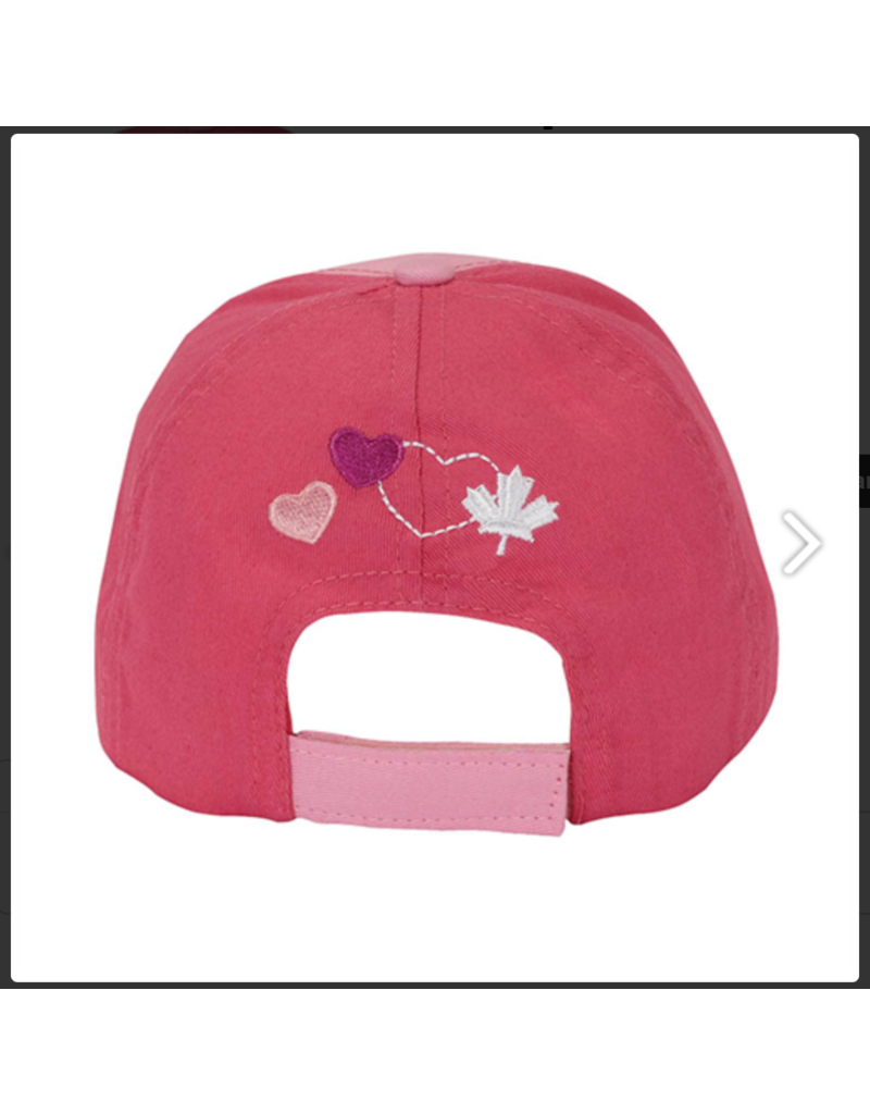 Stone Age Pink Kids Canada Cap