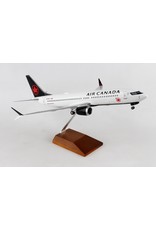  Air Canada 737Max8 1/100 W/Wooden stand