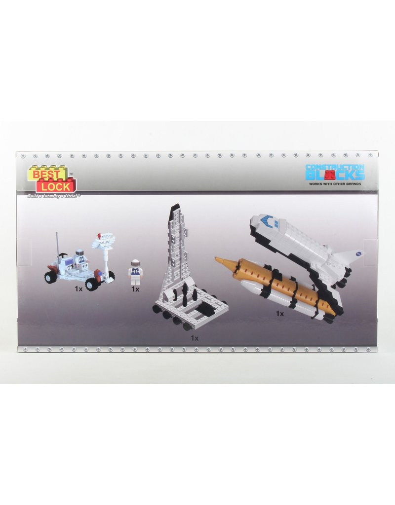 Best Lock Space Shuttle 513 Pieces Construction Toy