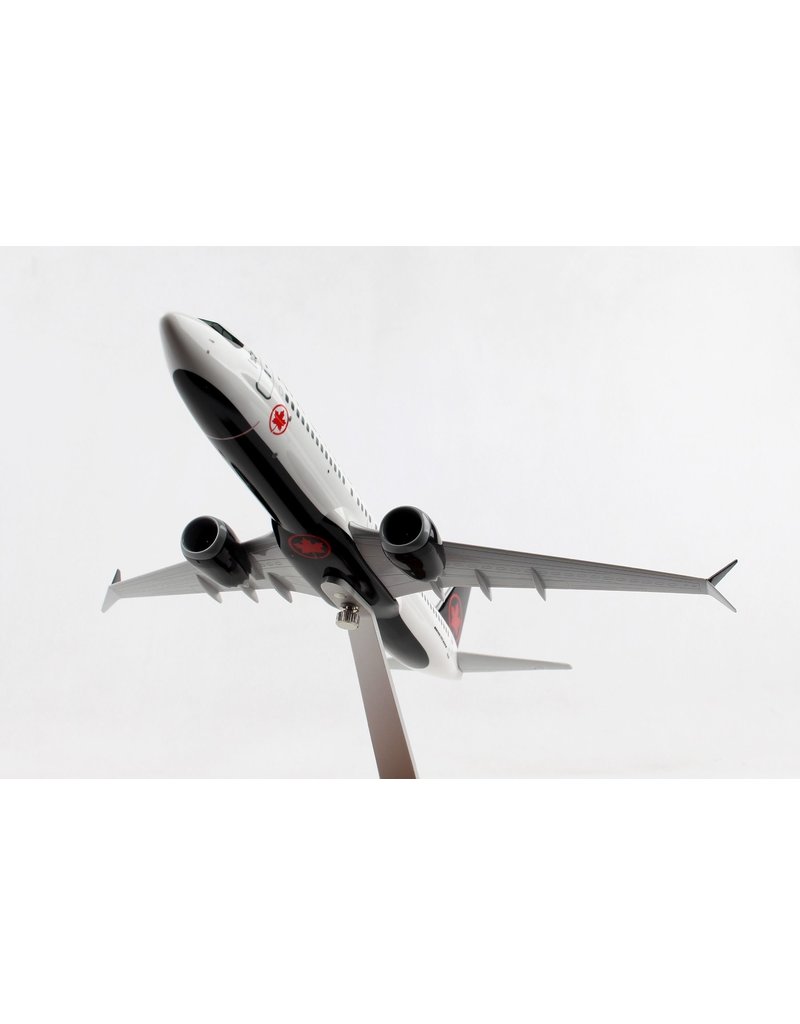 Skymarks Air Canada 737 Max8 1\130 Wooden stand