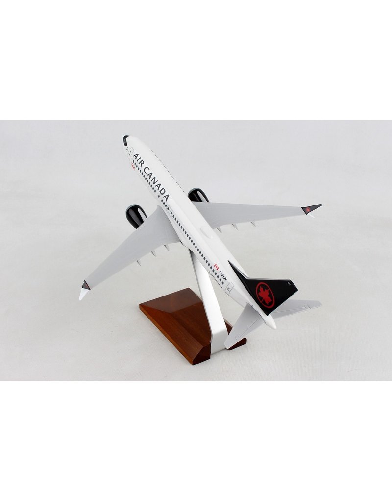 Air Canada 737MAX 8 1\130 Wooden Stand