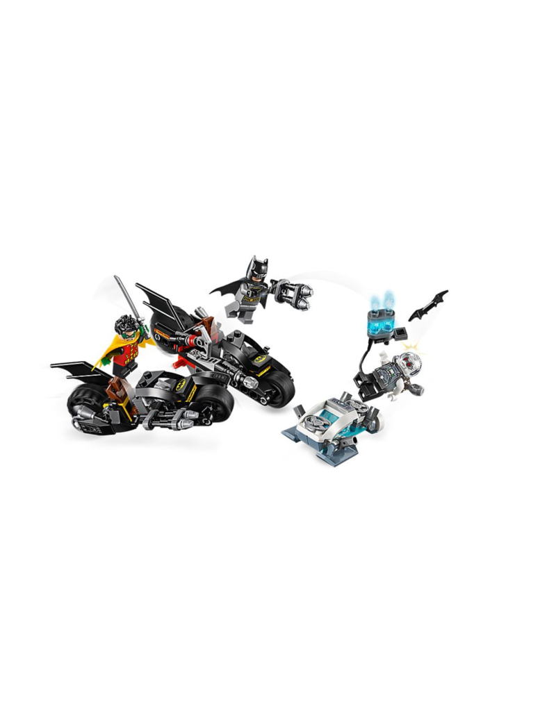 lego batman mr freeze batcycle battle
