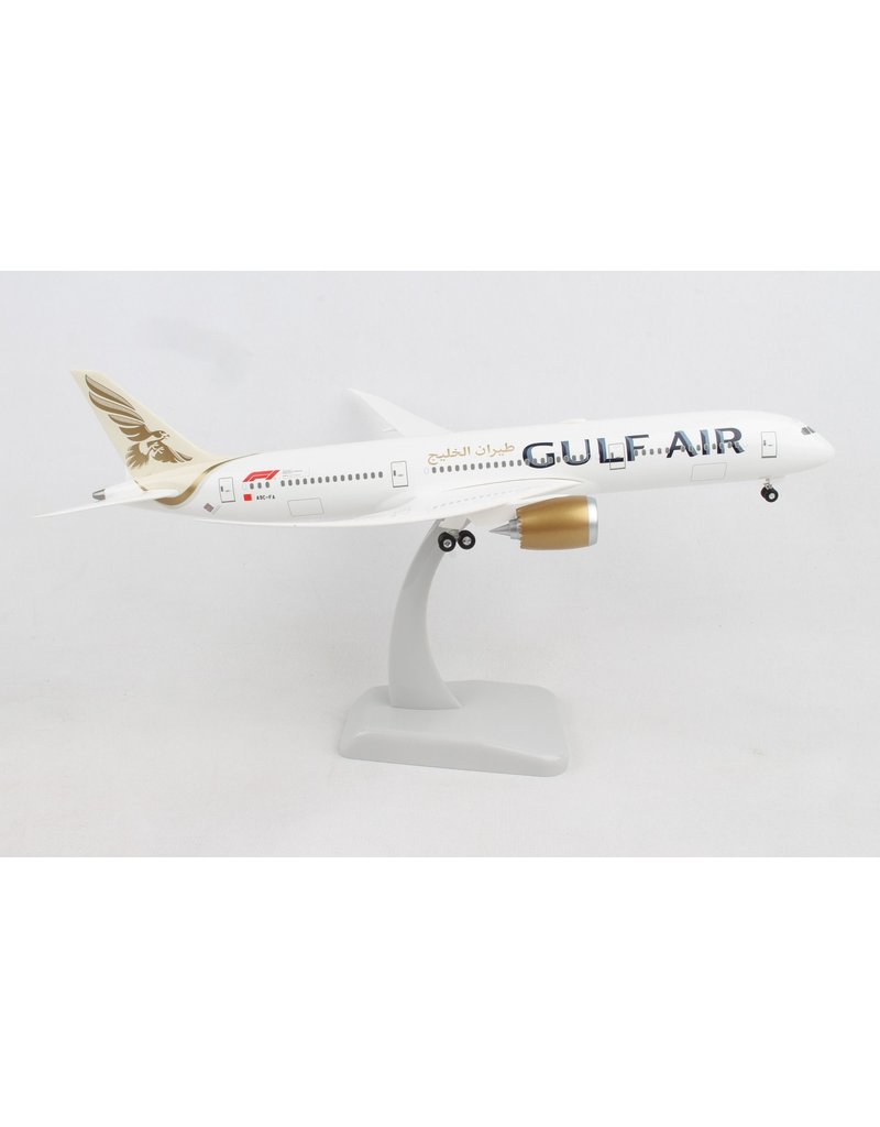 Hogan Gulf Air 787-9 1/200 W/Gear & Radome