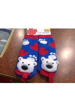 Stone Age Polar BearPlush  Socks 0-36 Months