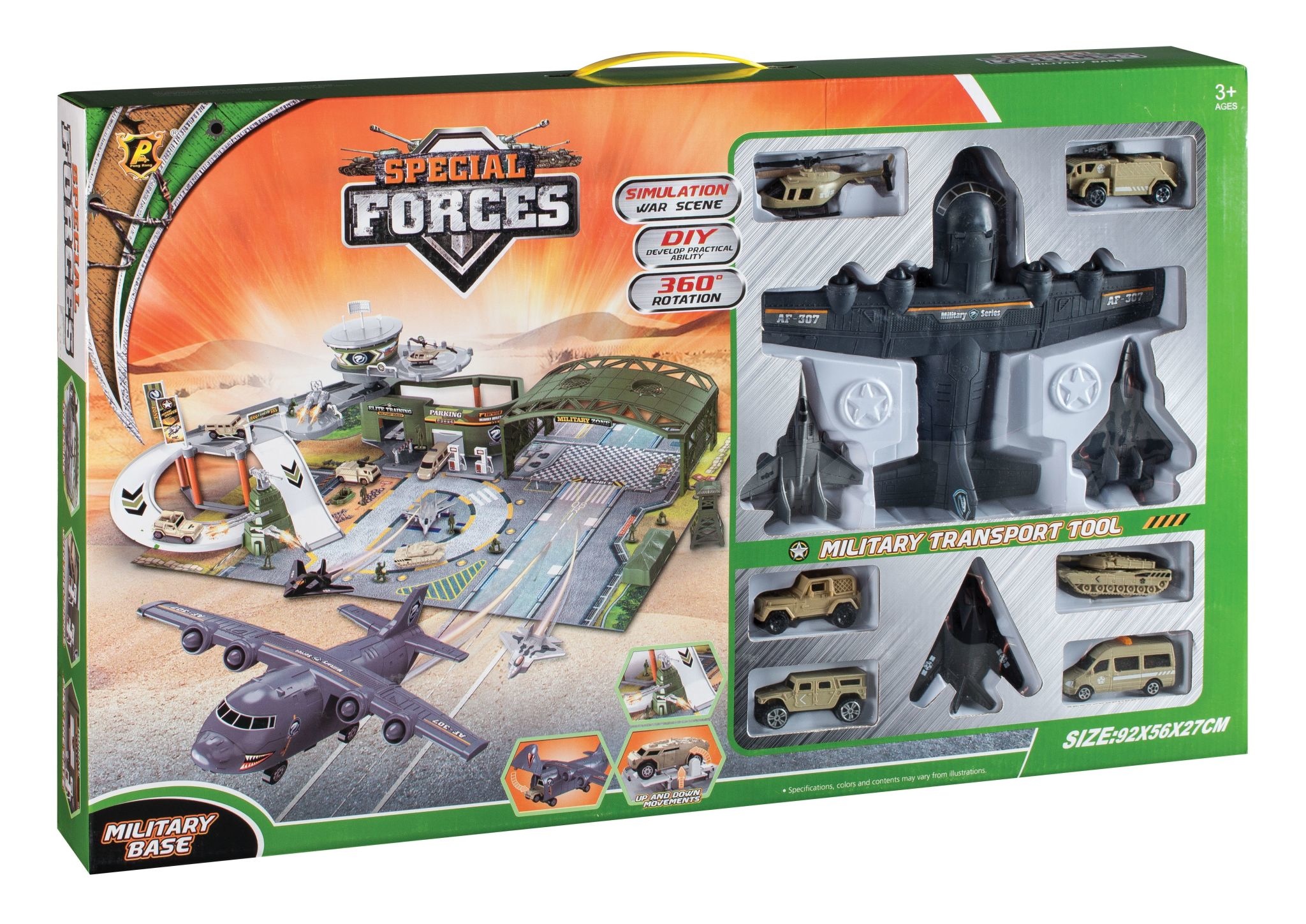 The Military Base Playset Who's Who in the Zoo