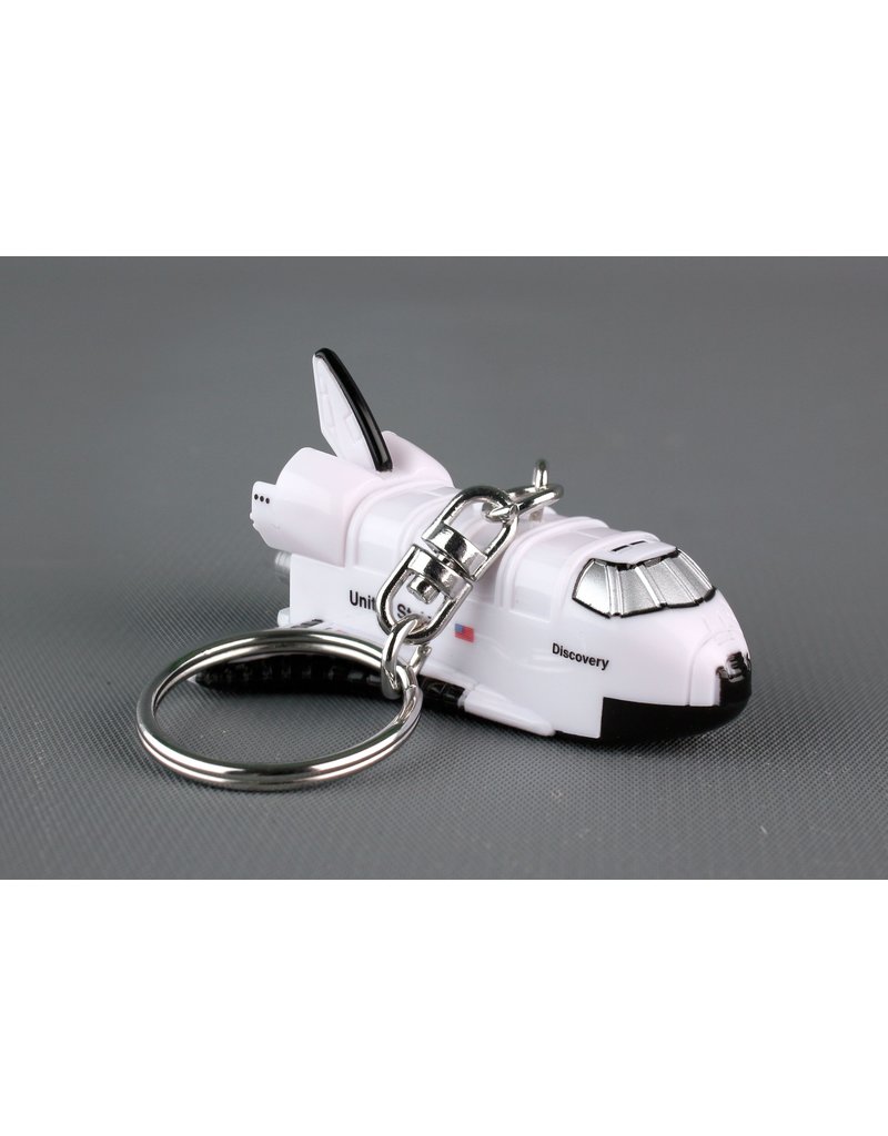 Space Shuttle Keychain W/Light & Sound-Discovery