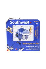 Southwest Airplane Keychain W/Light &