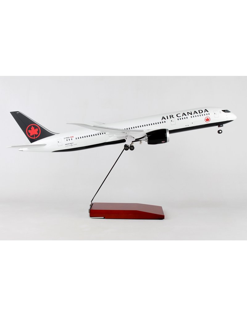 Skymarks Air Canada 787-9 1/100 W/Wood